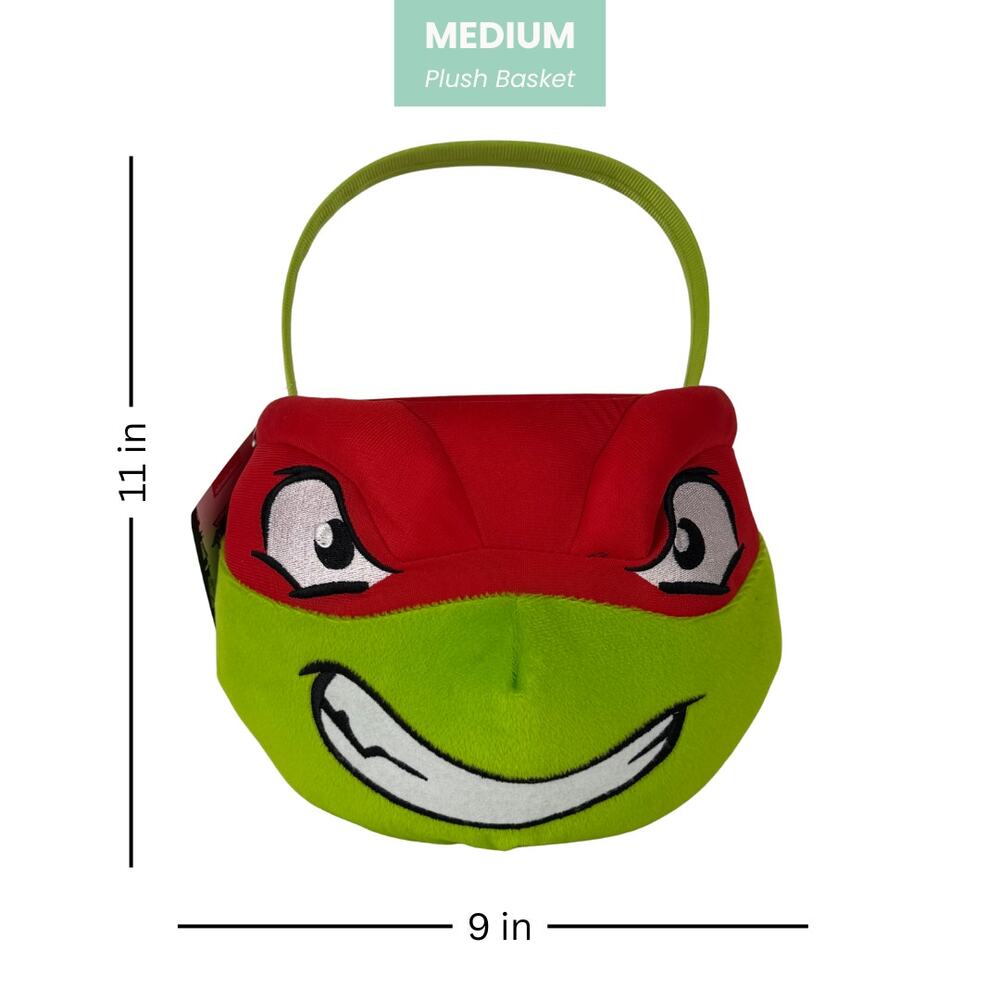 Teenage Mutant Ninja Turtles - Raphael Plush Basket (Medium) - Picture 2 of 7